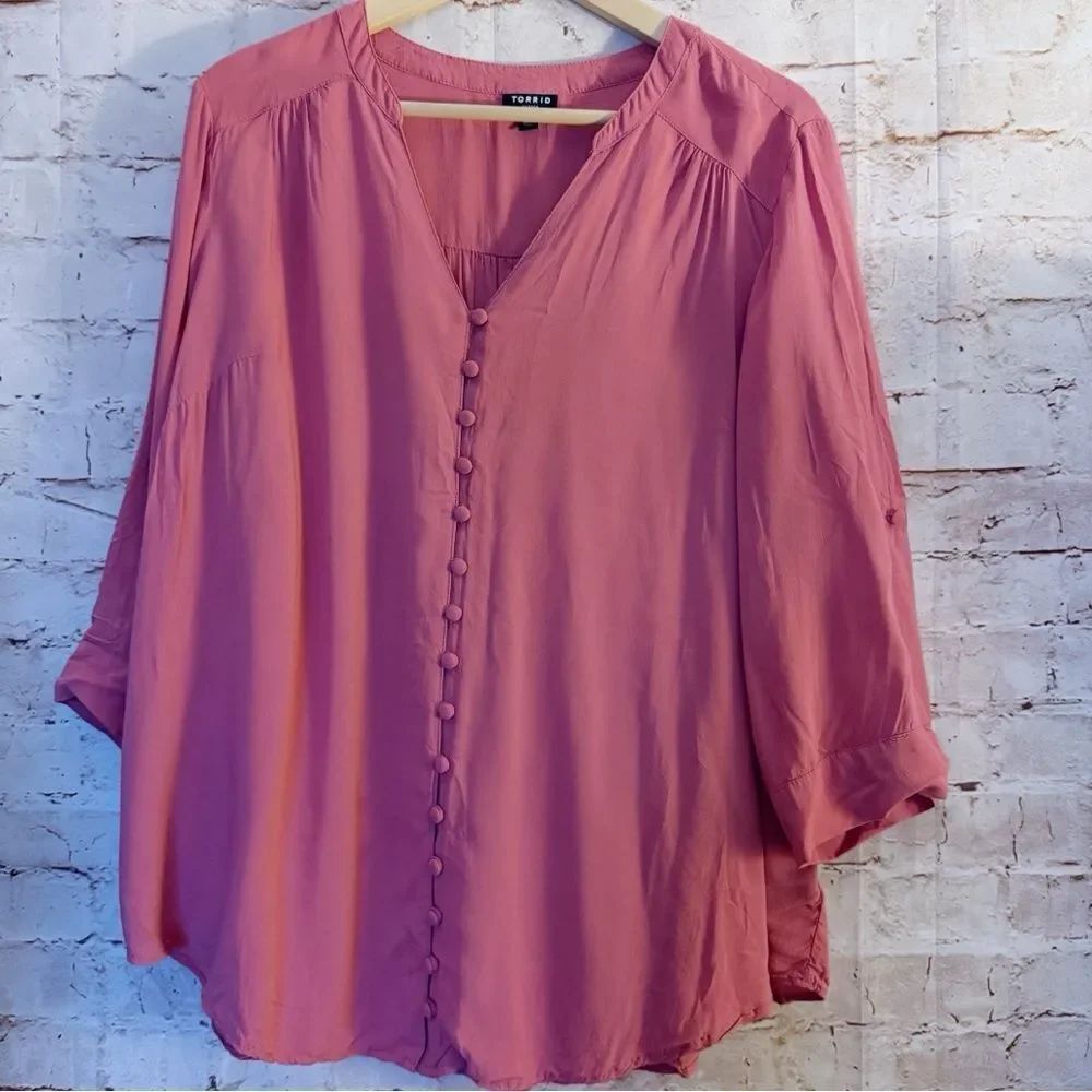 Torrid Harper blouse top
